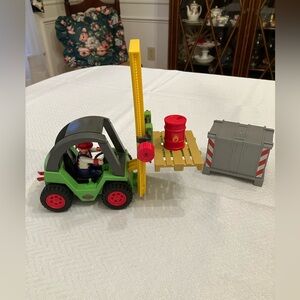 🚧🚧PLAYMOBIL CONSTRUCTION 🚧🚧Green Forklift